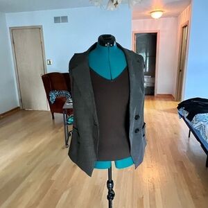 Classiques Entier Gray and Brown Vest